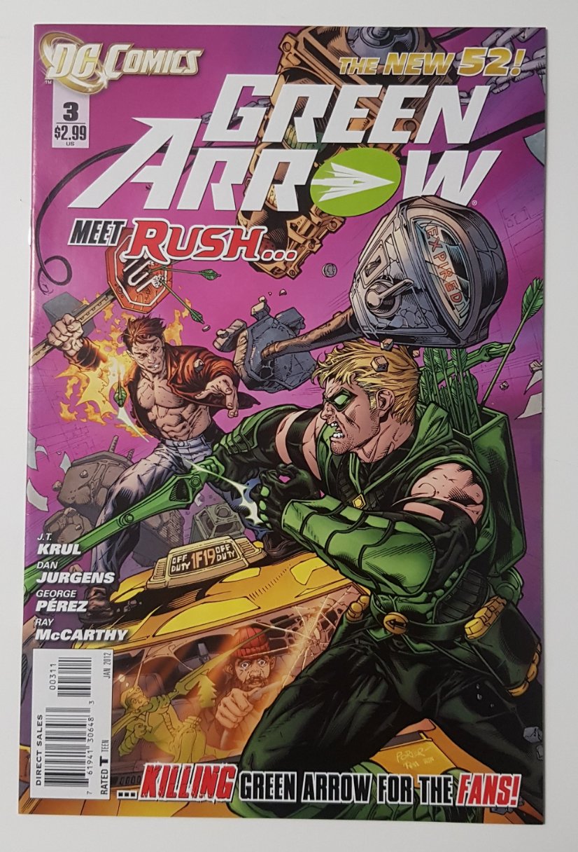 Green Arrow #3 DC Comics (2011)