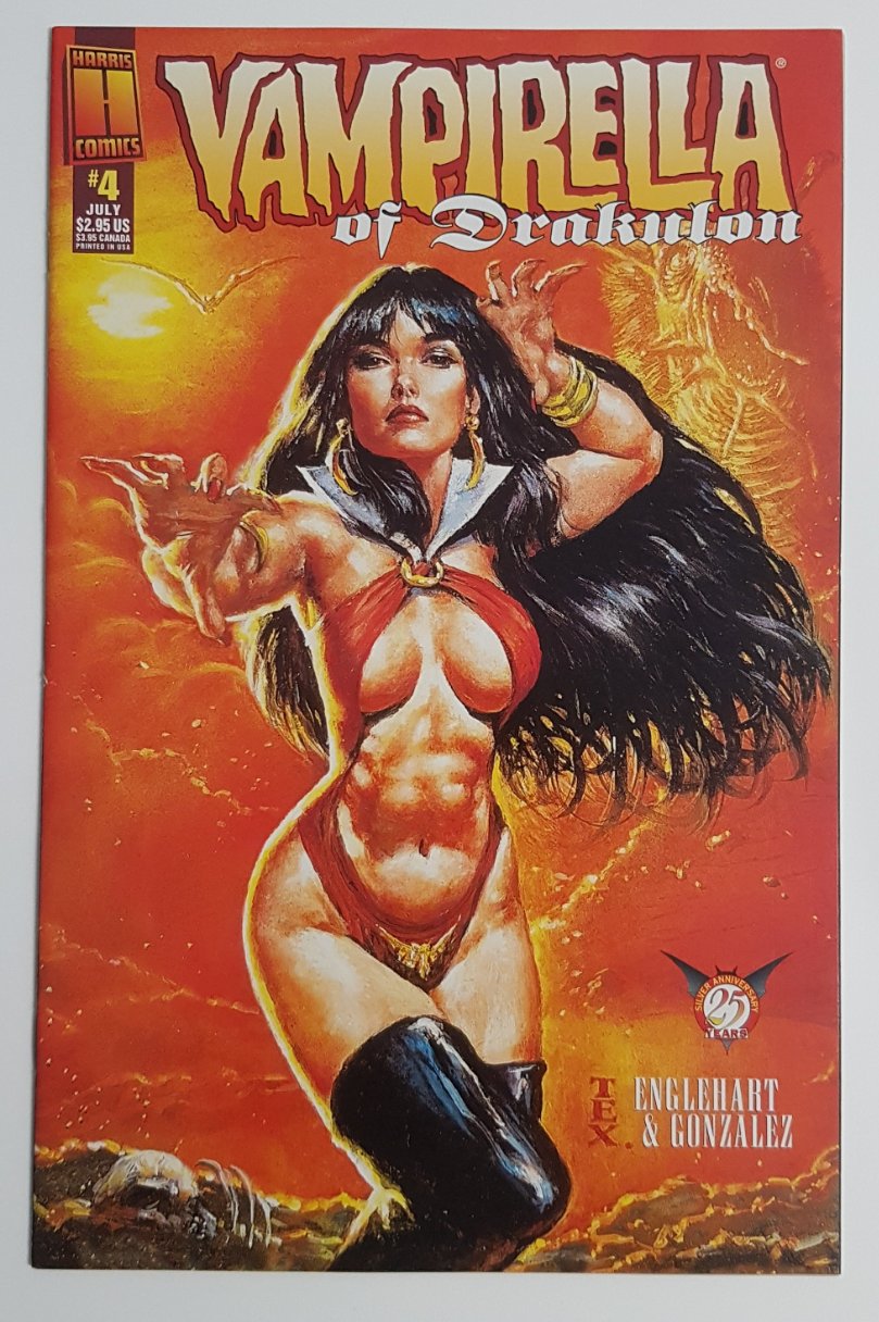 Vampirella of Draculon #4 Harris Comics (1995)