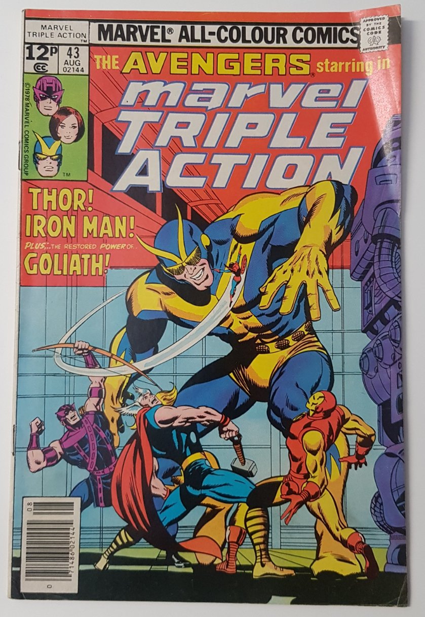 Marvel Triple Action #43 Marvel Comics (1974)