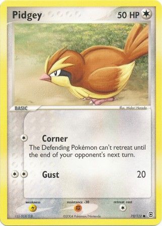 EX FireRed & LeafGreen 073/112 Pidgey