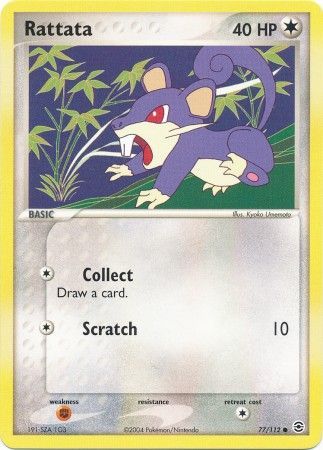 EX FireRed & LeafGreen 077/112 Rattata