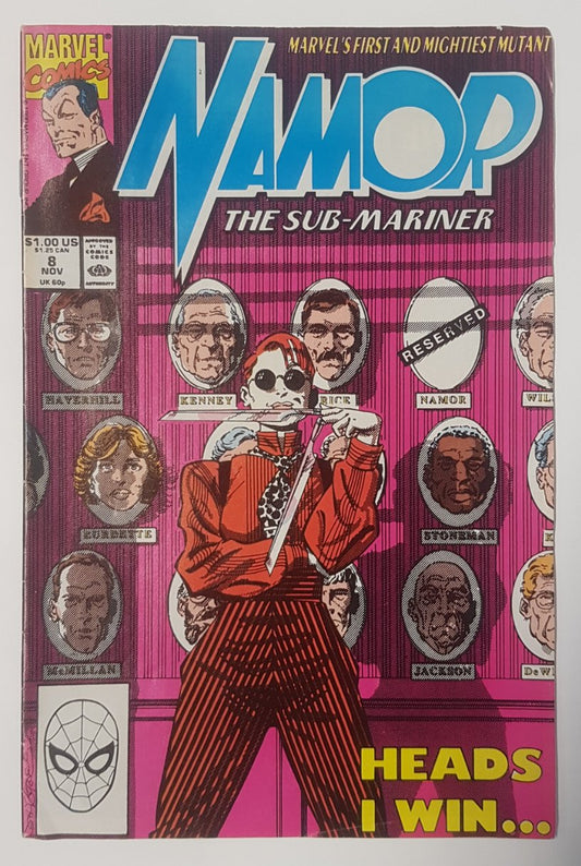 Namor the Sub Mariner #8 Marvel Comics (1990)