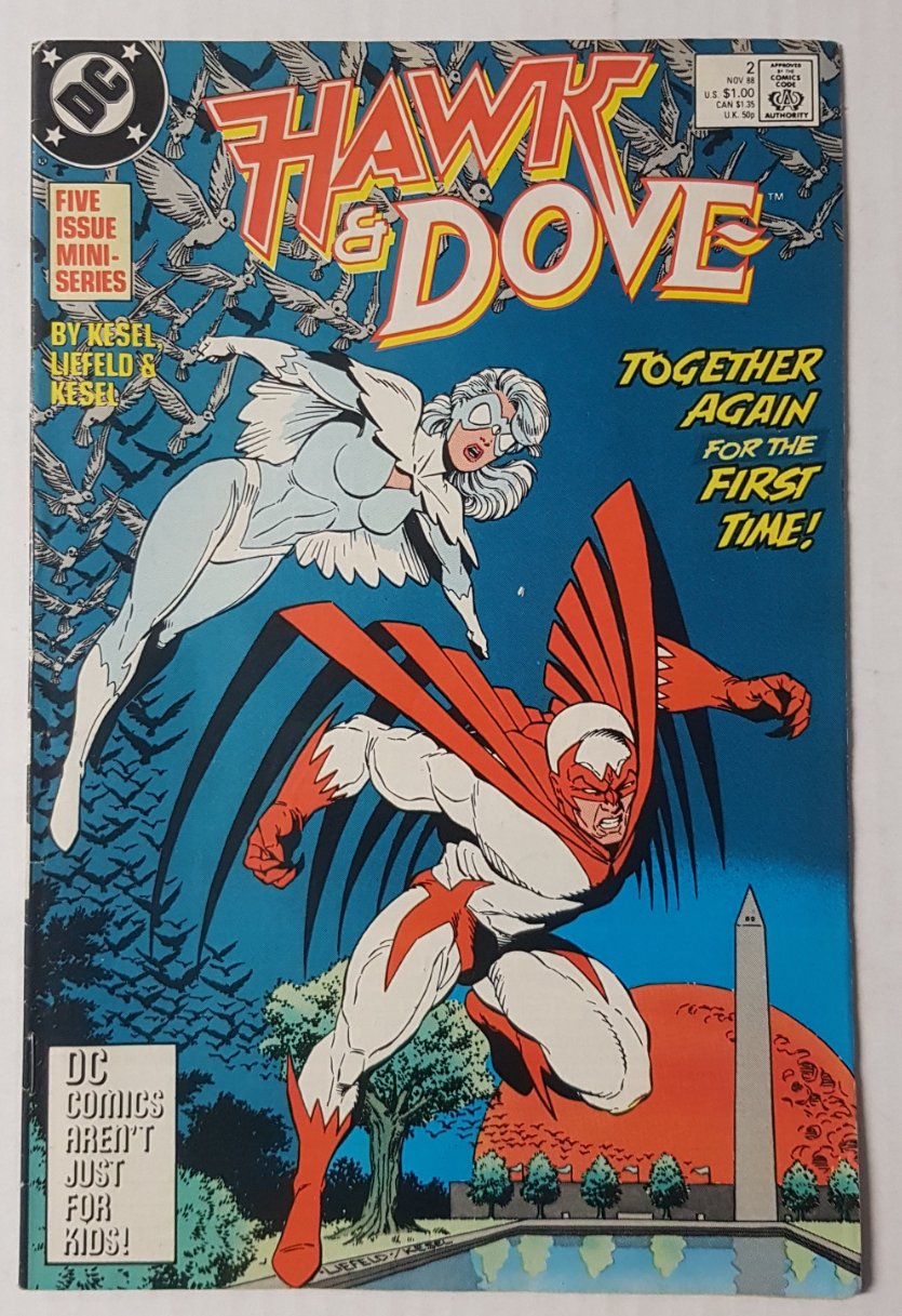 Hawk and Dove #2 DC Comics (1988)