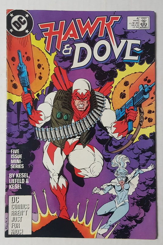 Hawk and Dove #4 DC Comics (1988)