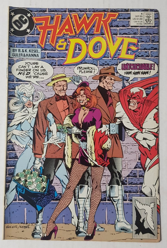 Hawk and Dove #4 DC Comics (1989)