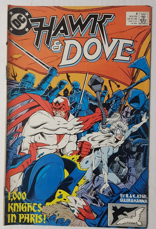 Hawk and Dove #6 DC Comics (1989)