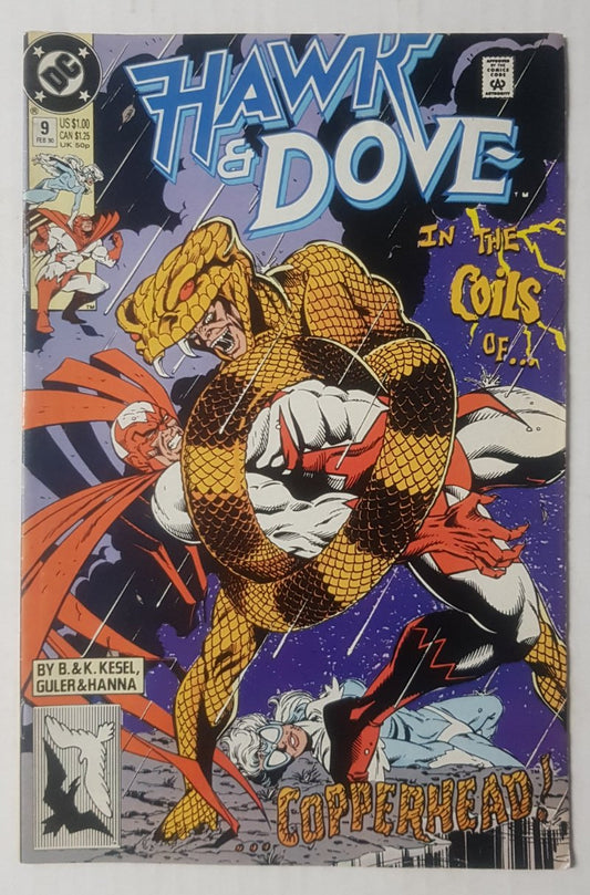 Hawk and Dove #9 DC Comics (1989)