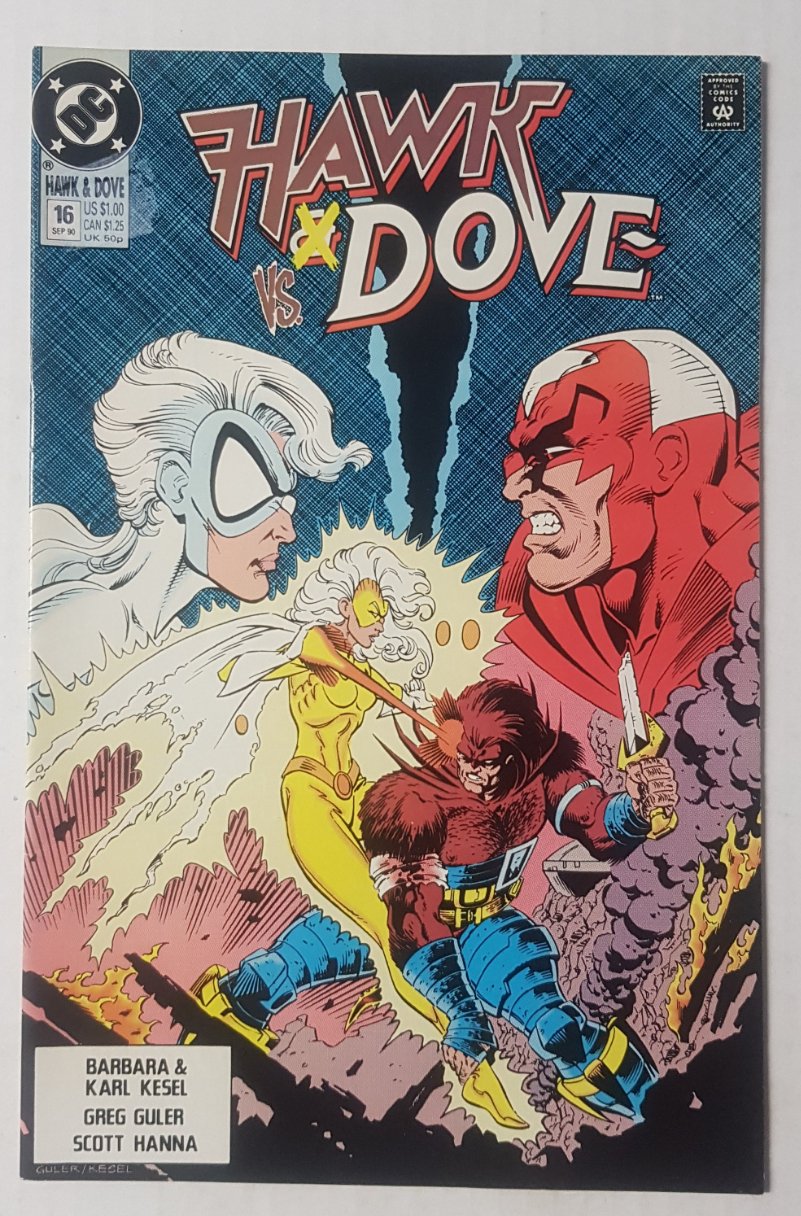 Hawk and Dove #16 DC Comics (1989)