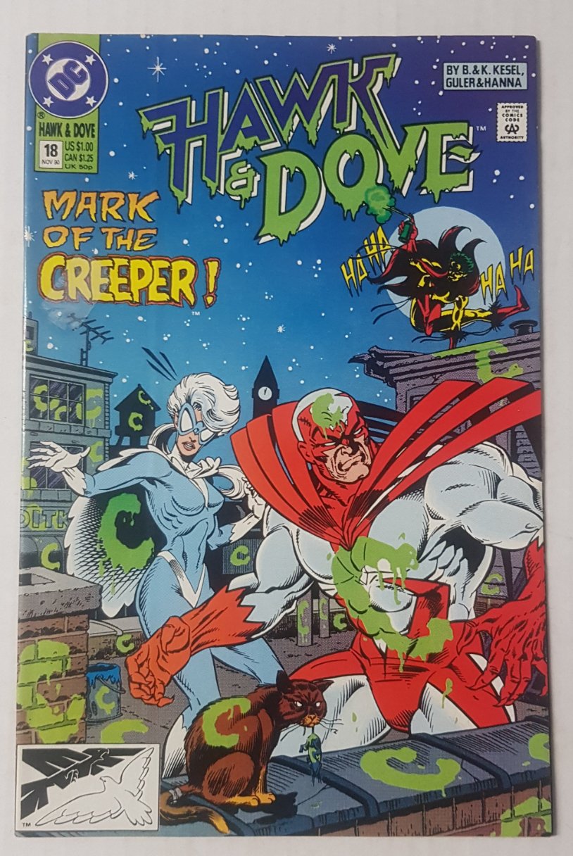 Hawk and Dove #18 DC Comics (1989)