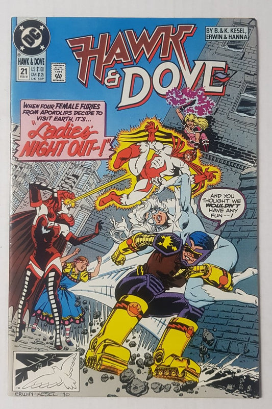 Hawk and Dove #21 DC Comics (1989)