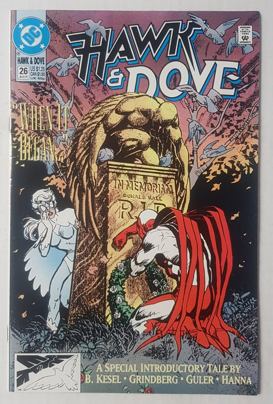 Hawk and Dove #26 DC Comics (1989)