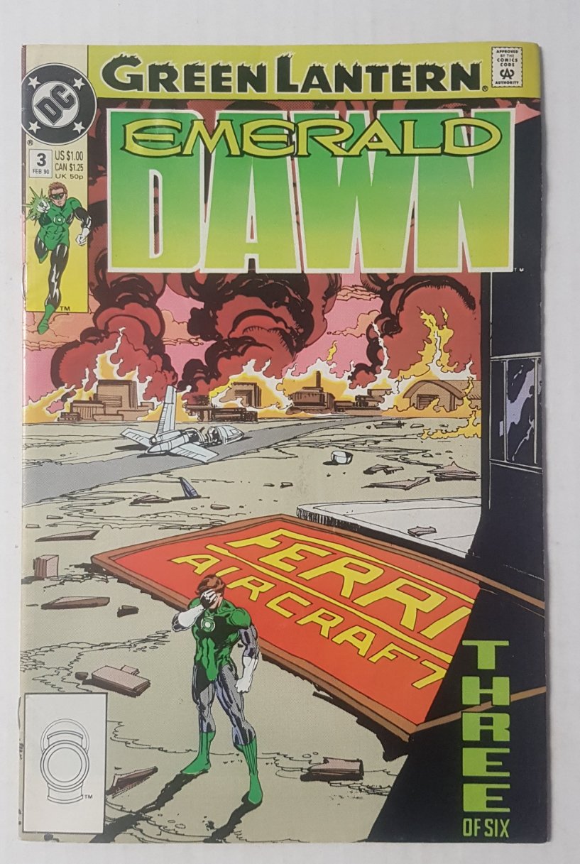 Green Lantern Emerald Dawn #3 DC Comics (1989)