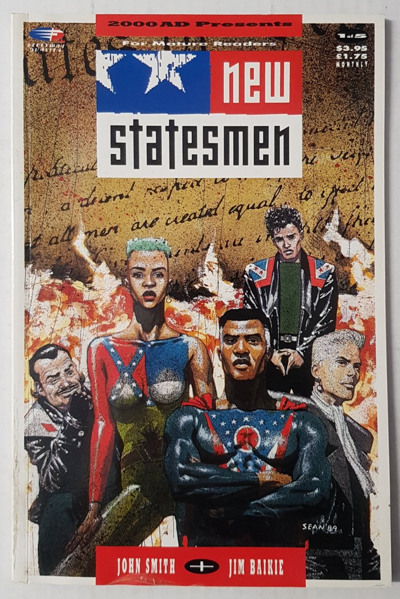 New Statesmen #1 Fleetway Quality (1989)