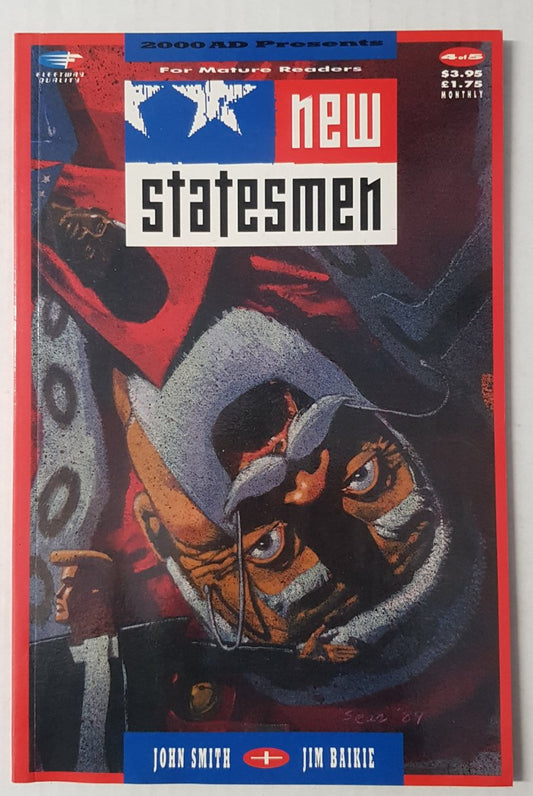 New Statesmen #4 Fleetway Quality (1989)