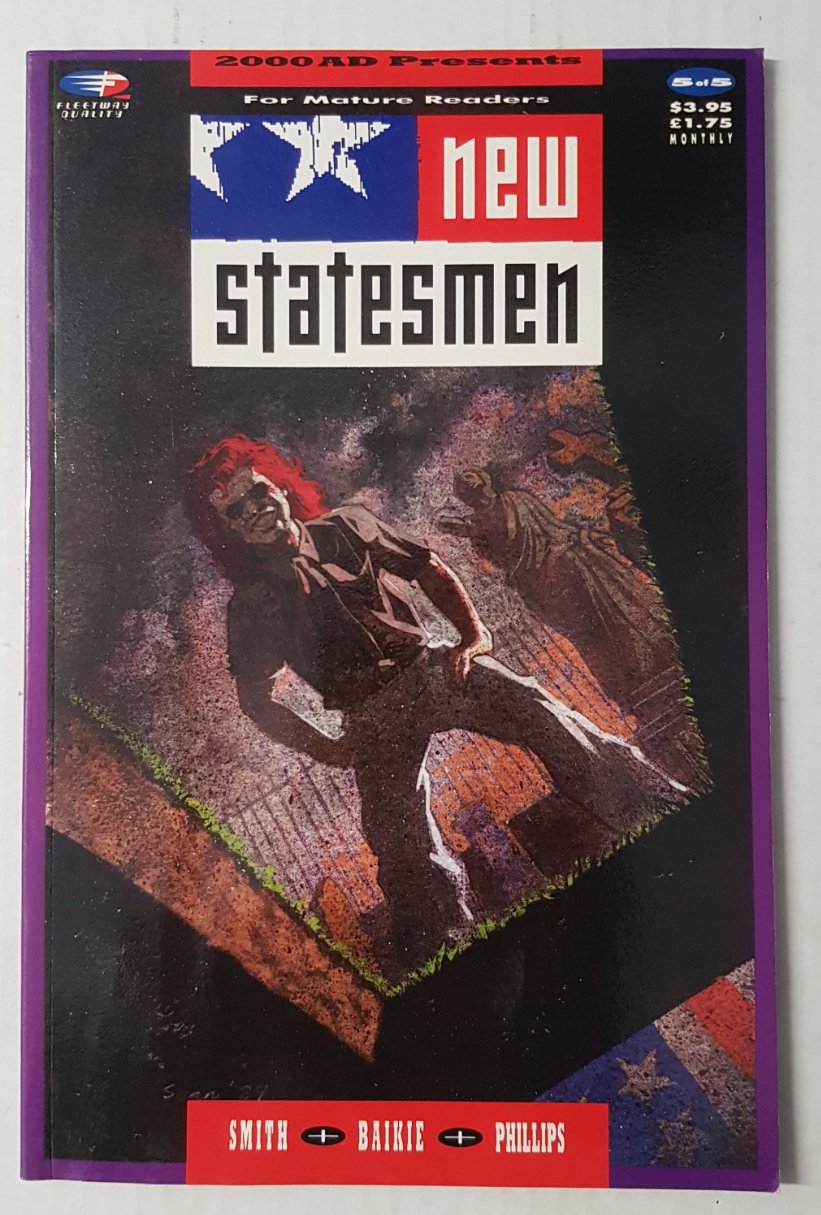 New Statesmen #5 Fleetway Quality (1989)