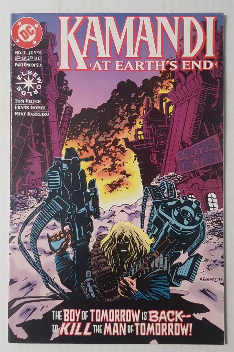 Kamandi At Earth's End #1 DC Comics (1993)