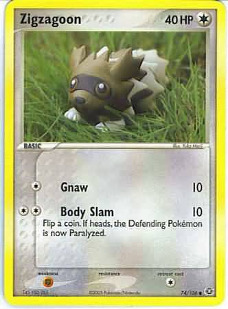 EX Emerald 074/106 Zigzagoon