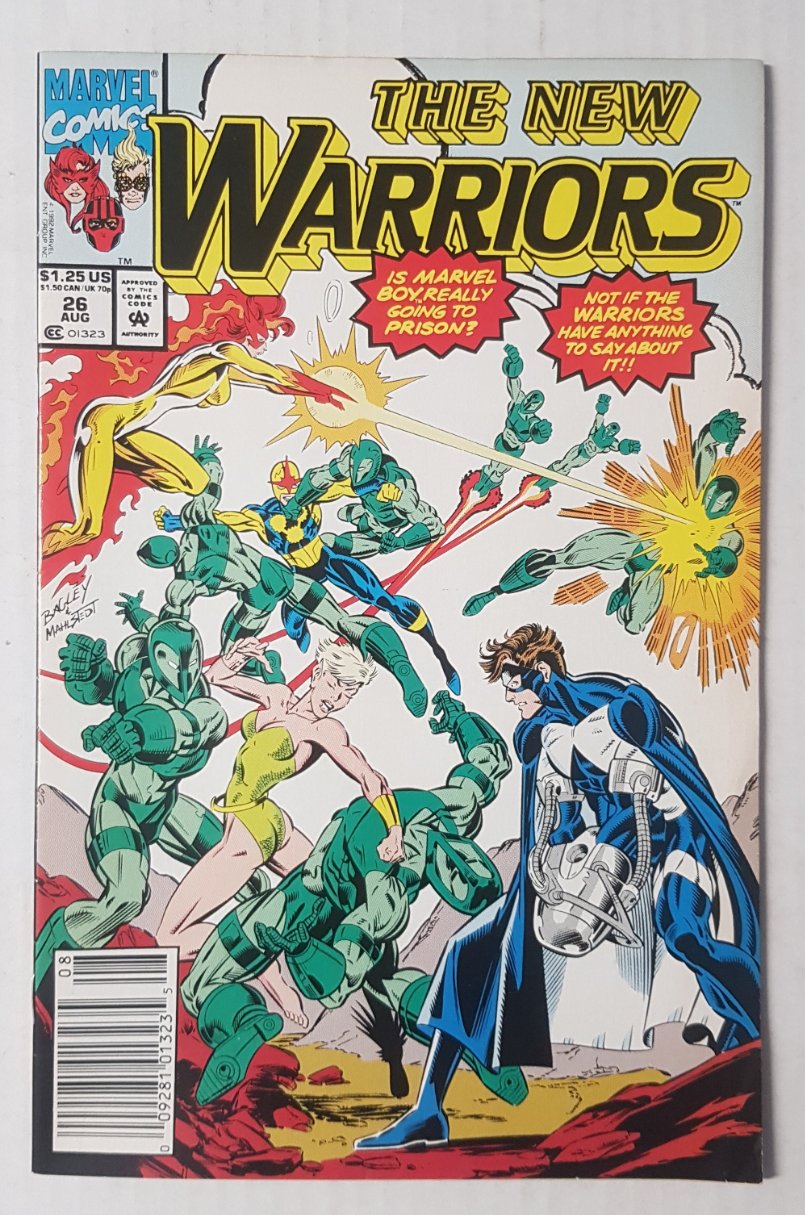 The New Warriors #26 Marvel Comics (1990)