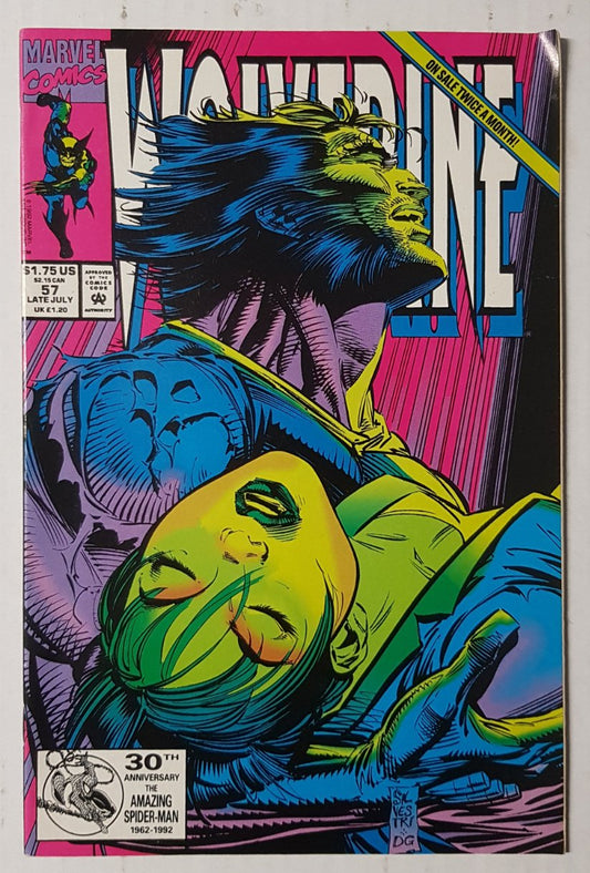 Wolverine #57 Marvel Comics (1988)