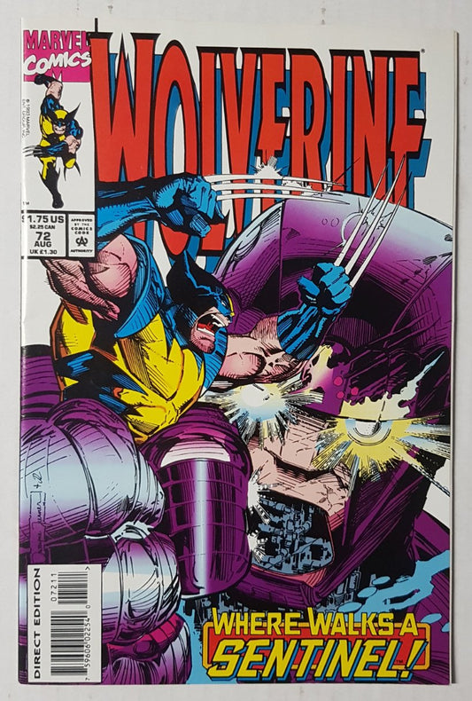 Wolverine #72 Marvel Comics (1988)