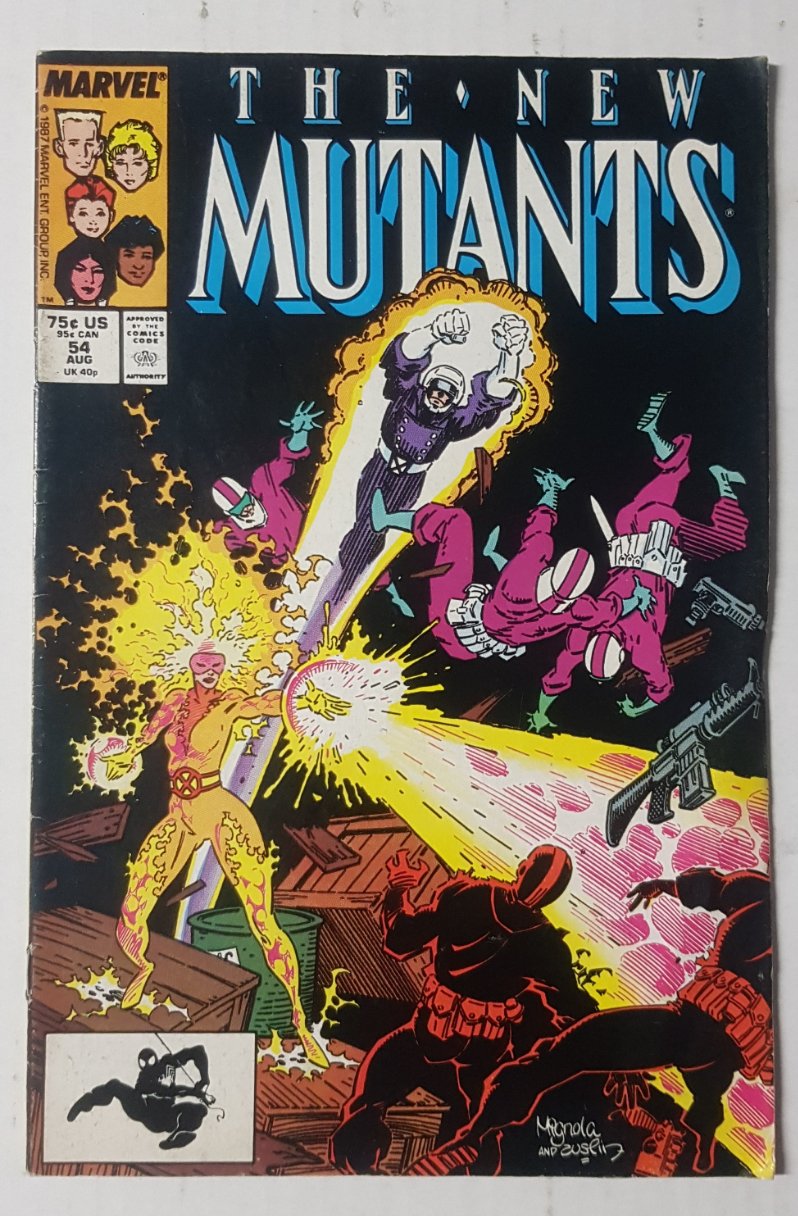 The New Mutants #54 Marvel Comics (1983)