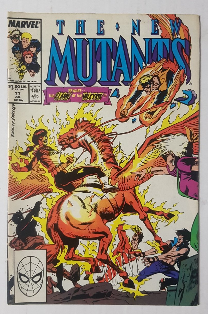 The New Mutants #77 Marvel Comics (1983)