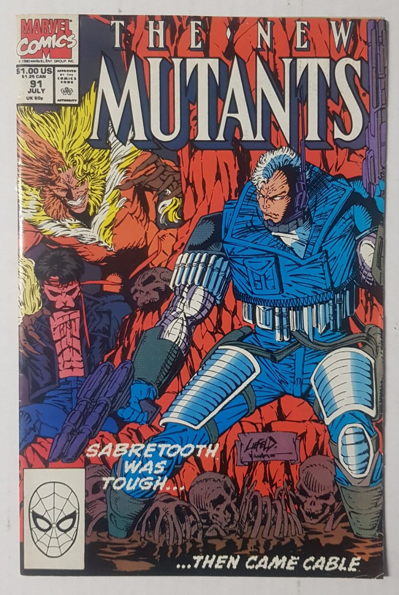 The New Mutants #91 Marvel Comics (1983)