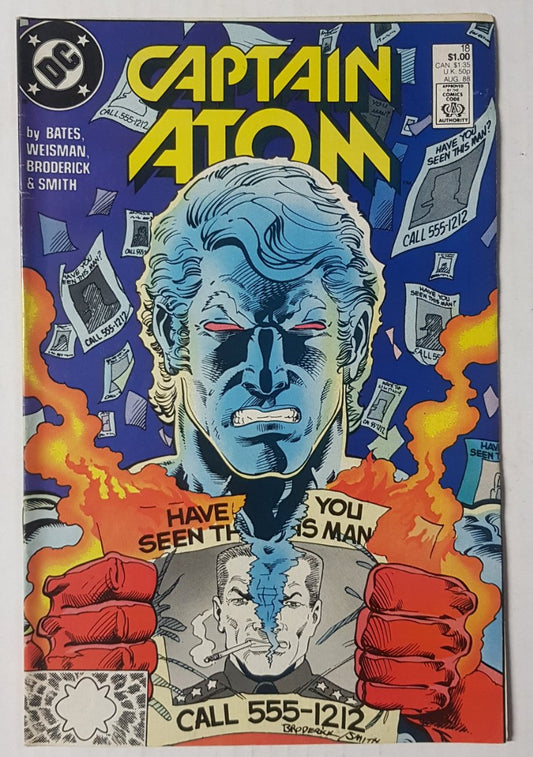 Captain Atom #18 DC Comics (1987)