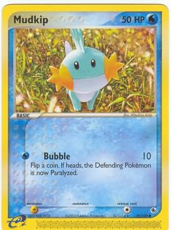 EX Ruby & Sapphire 059/109 Mudkip