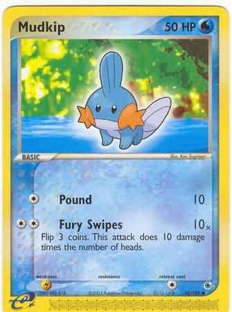 EX Ruby & Sapphire 060/109 Mudkip