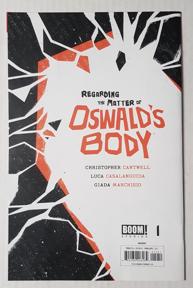 Regarding the Matter of Oswald's Body #1 Boom Studios (2021)