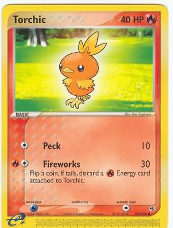 EX Ruby & Sapphire 073/109 Torchic