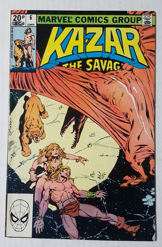 Ka-Zar the Savage #6 Marvel Comics (1981)