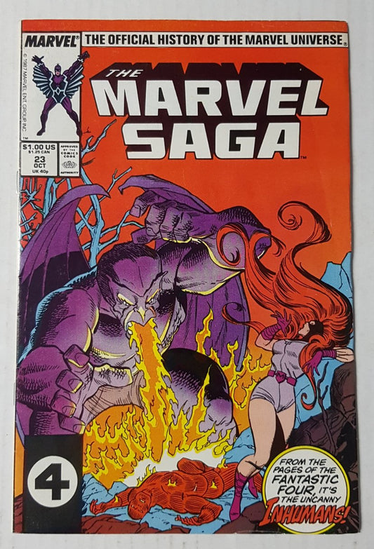 Marvel Saga #23 Marvel Comics (1985)