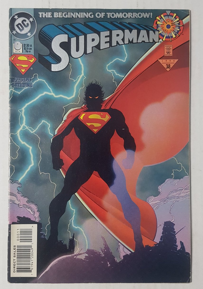 Superman #0 DC Comics (1987)