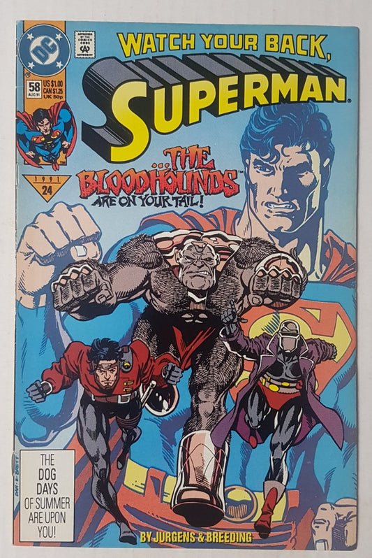 Superman #58 DC Comics (1987)