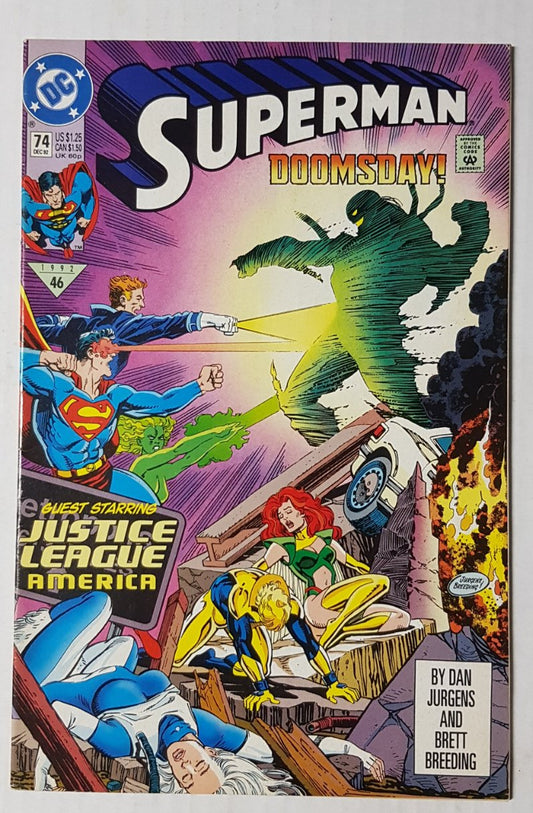 Superman #74 DC Comics (1987)