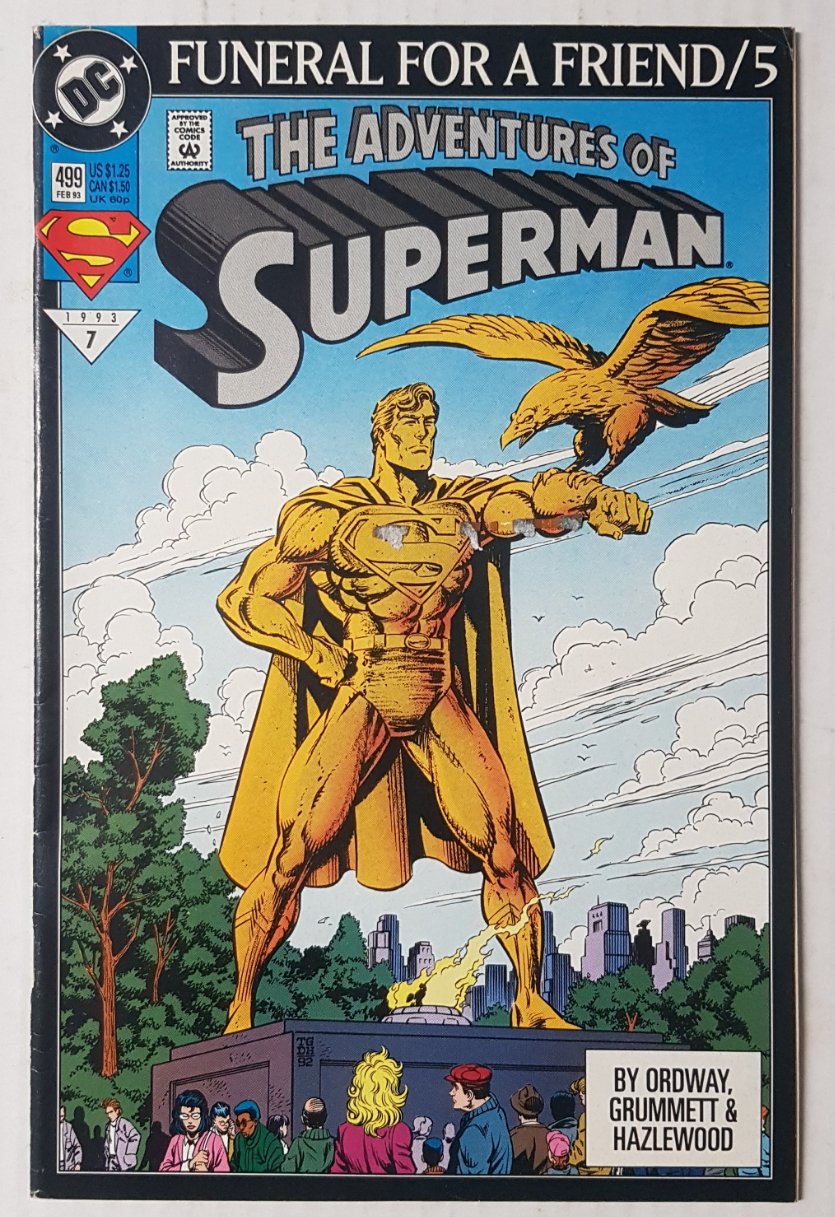 The Adventures of Superman #499 DC Comics (1987)