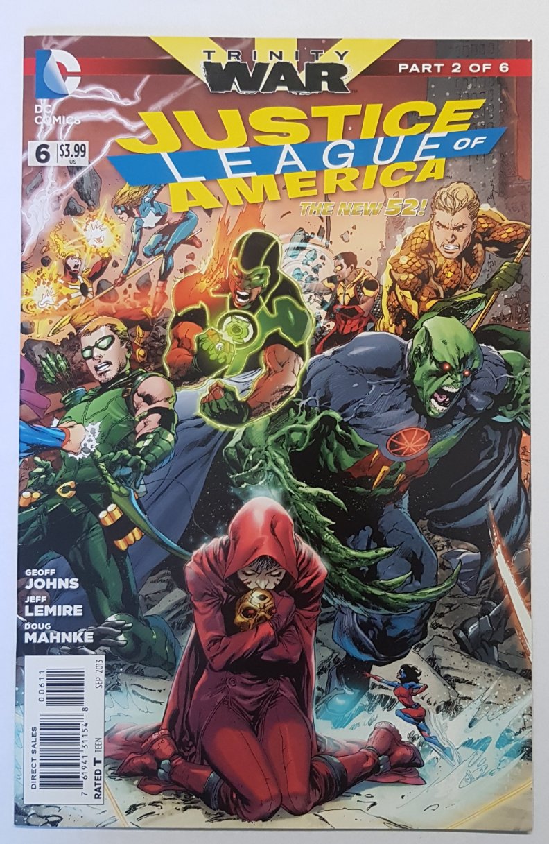 Justice League of America #6 DC Comics (2013)