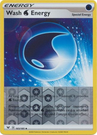 Vivid Voltage 165/185 Wash Water Energy (Reverse Holo)