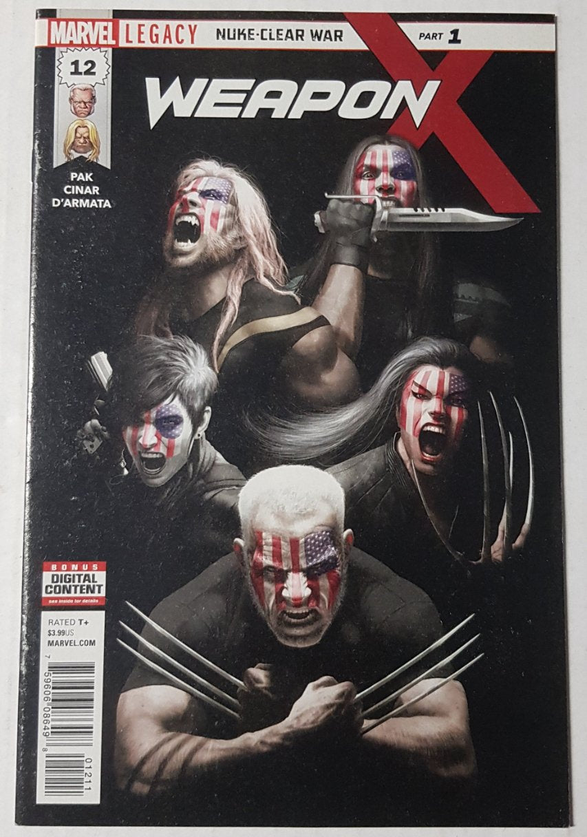 Weapon X #12 Marvel Comics (2017)