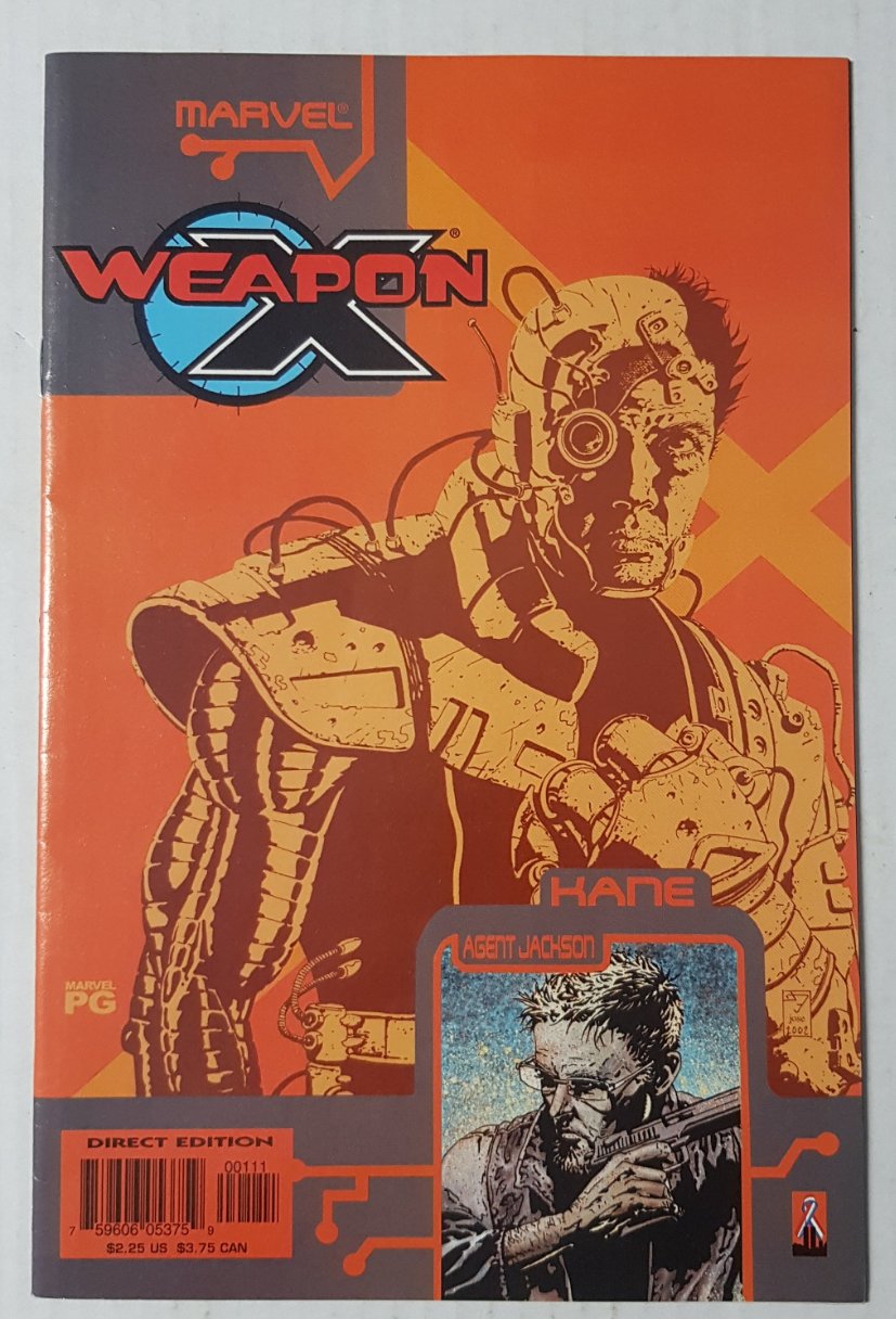 Weapon X The Draft Kane #1  Marvel Comics (2002)