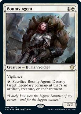 Commander 2020 078/322 Bounty Agent