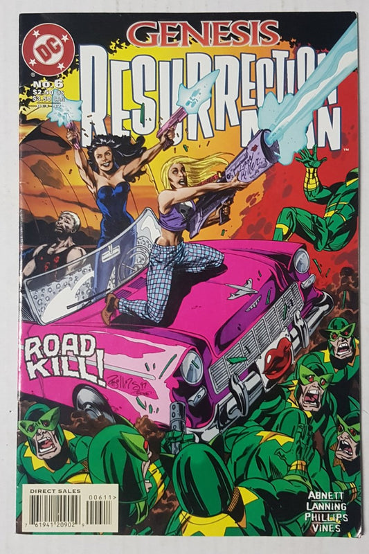 Resurrection Man #3 DC Comics (1997)