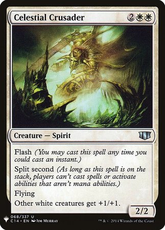 The List - Commander 2014 068/337 Celestial Crusader