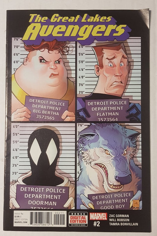 The Great Lakes Avengers #2 Marvel Comics (2016)