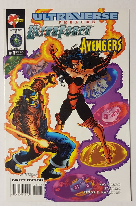 Ultraforce / Avengers Prelude #1 Malibu Comics (1995)