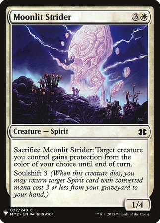 The List - Modern Masters 2015 027/249 Moonlit Strider