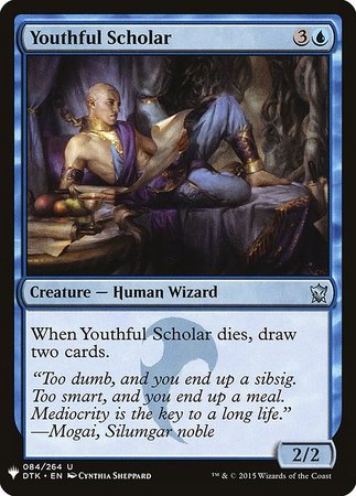 The List - Dragons of Tarkir 084/264 Youthful Scholar