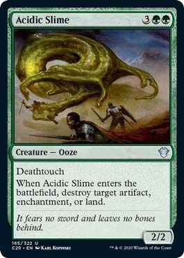 Commander 2020 165/322 Acidic Slime